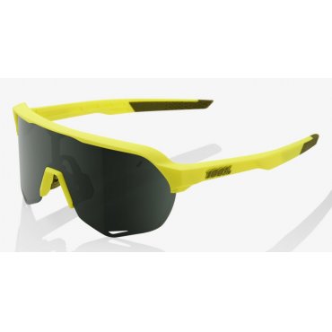 Окуляри Ride 100% S2 - Soft Tact Banana - Grey Green Lens