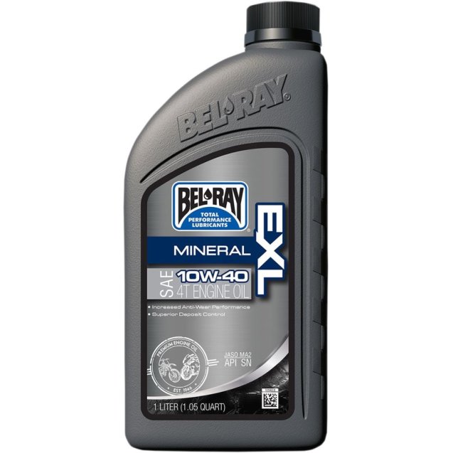 Масло моторне Bel-Ray EXL Mineral 4T Engine Oil [1л]