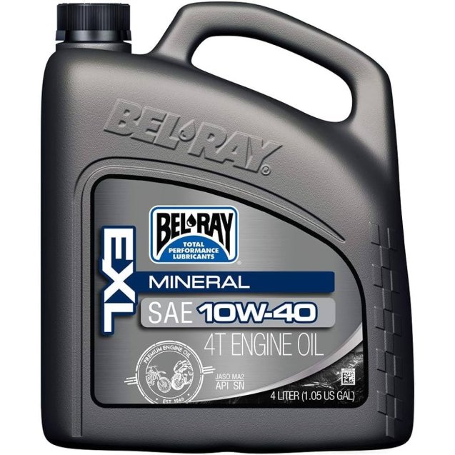Масло моторне Bel-Ray EXL Mineral 4T Engine Oil [4л]