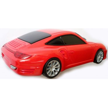 мышка компьютерная беспроводная Porsche красная
