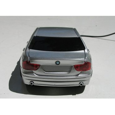 мышка компьютерная проводная BMW E90 серебристая