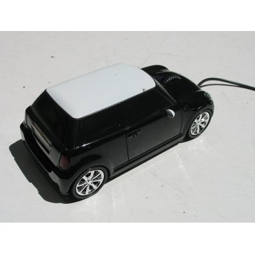 мышка компьютерная проводная Mini Cooper черная