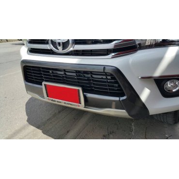 Toyota Hilux Revo 2014  накладка на передний бампер ABS 