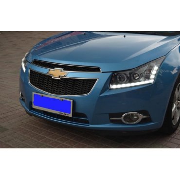 Chevrolet Cruze оптика передняя ксенон хром  DRL