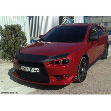 Mitsubishi Lancer X оптика передняя HELLA