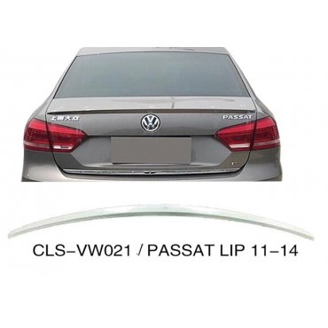 Volkswagen Passat B7 USA 2011+ задний лип спойлер ABS