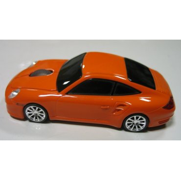 мышка компьютерная беспроводная Porsche оранжевая