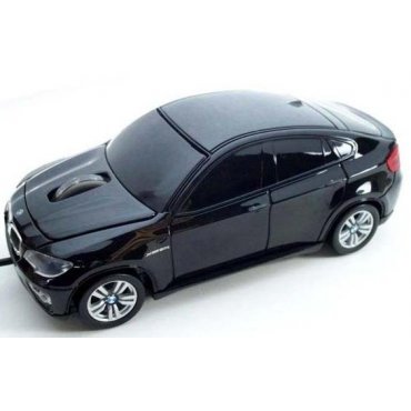 мышка компьютерная проводная  BMW X6 черная