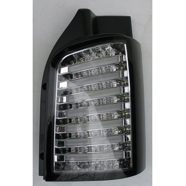 Volkswagen  T5 оптика задняя хром LED tube