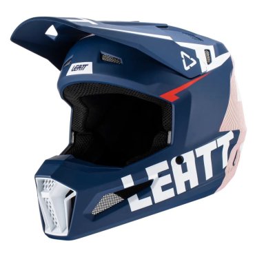 Шолом LEATT Helmet Moto 3.5 + Goggle [Royal]