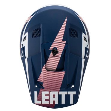 Шолом LEATT Helmet Moto 3.5 + Goggle [Royal]