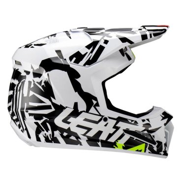 Шолом LEATT Moto 3.5 Jr Helmet [Zebra]