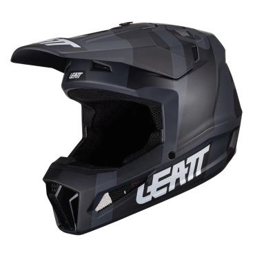 Шолом LEATT Helmet Moto 3.5 + Goggle [Black]