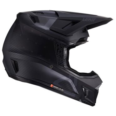 Шолом LEATT Helmet Moto 7.5 + Goggle [Stealth]