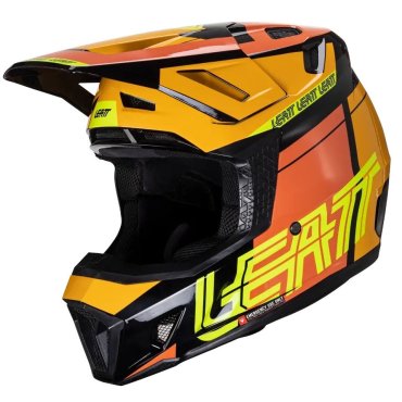 Шолом LEATT Helmet Moto 7.5 + Goggle [Citrus]
