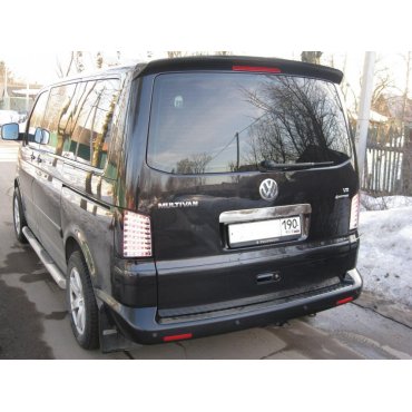 Volkswagen  T5 оптика задняя хром LED tube