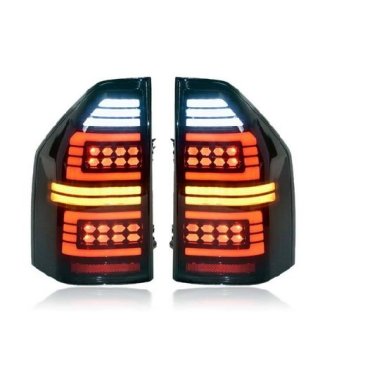 Mitsubishi Pajero Mk3 1999+ оптика задняя LED черная CP