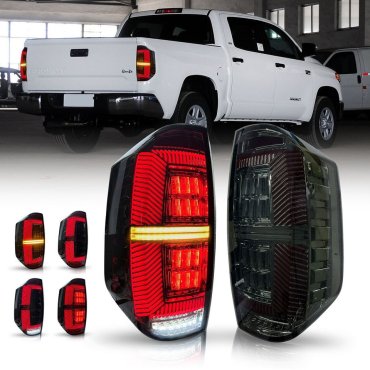 Toyota Tundra 2014+ оптика задняя LED тонированная  WY