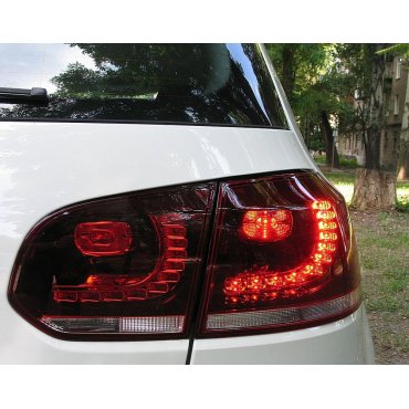 Volkswagen Golf 6 оптика задняя LED  R20 красная