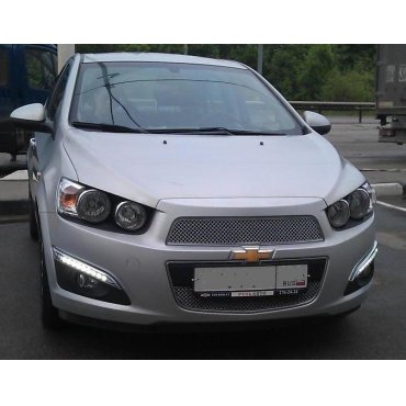 Chevrolet Aveo T300  дневные ходовые огни ( DRL)  