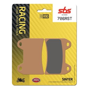 Гальмівні колодки SBS Track Days Front Brake Pads