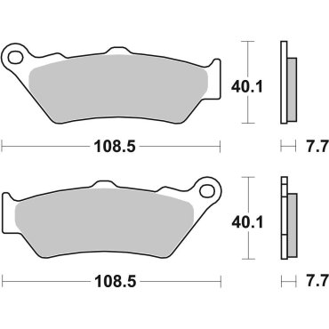 Гальмівні колодки SBS Sport Brake Pads