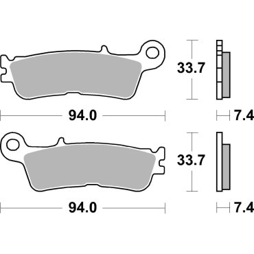 Гальмівні колодки SBS Sport Brake Pads