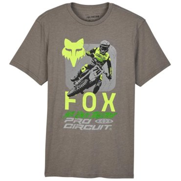 Футболка FOX X PRO CIRCUIT PREMIUM TEE [Graphite]