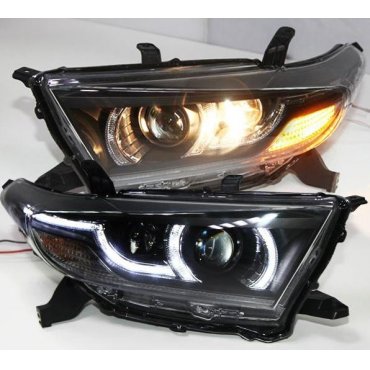 Toyota Highlander оптика передняя ксеноновая стиль RR Evogue