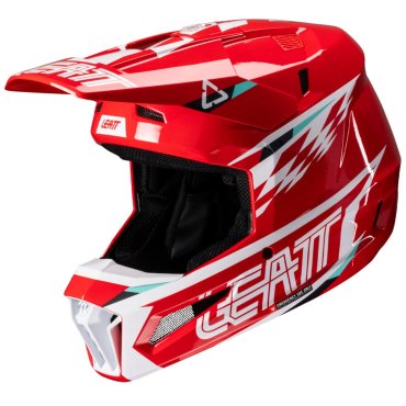 Шолом LEATT Moto 3.5 Helmet + Goggle [Red]