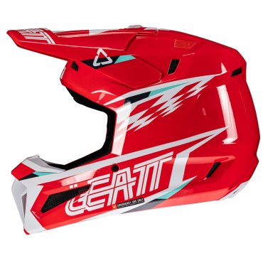 Шолом LEATT Moto 3.5 Helmet + Goggle [Red]