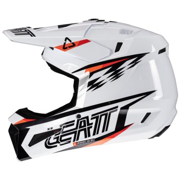 Шолом LEATT Moto 3.5 Helmet + Goggle [White]