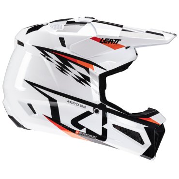 Шолом LEATT Moto 3.5 Helmet + Goggle [White]