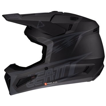 Шолом LEATT Moto 3.5 Helmet + Goggle [Stealth]