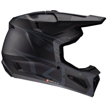 Шолом LEATT Moto 3.5 Helmet + Goggle [Stealth]