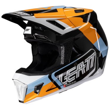 Шолом LEATT Moto 7.5 Helmet + Goggle [Orange]