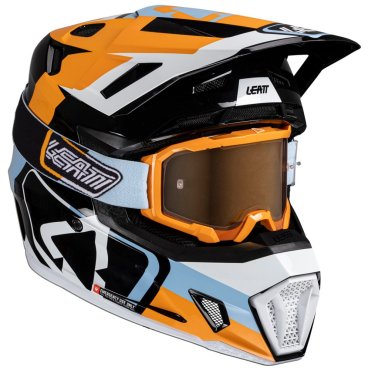 Шолом LEATT Moto 7.5 Helmet + Goggle [Orange]