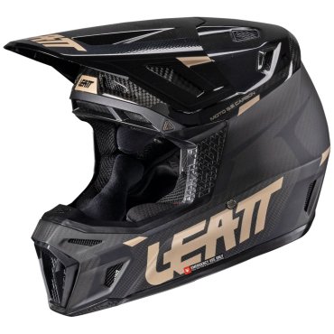 Шолом LEATT Moto 9.5 Helmet + Goggle [Black]