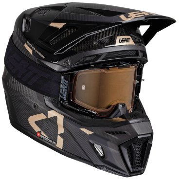 Шолом LEATT Moto 9.5 Helmet + Goggle [Black]