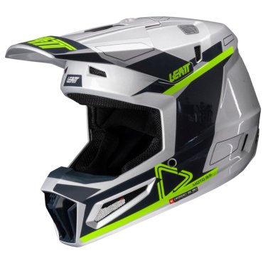 Шолом LEATT Moto 3.5 Helmet + Goggle [Steel]