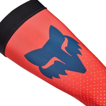 Шкарпетки FOX FLEXAIR Knee Brace Sock - FRACTURE [Tangerine]