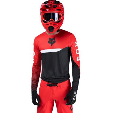 Джерсі FOX FLEXAIR Jersey - FRACTURE [Flo Red]