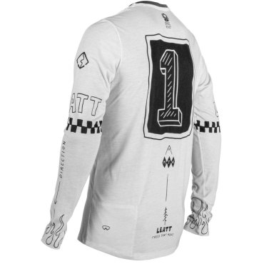 Джерсі LEATT MTB 3.0 Gravity Jersey [Cream White]