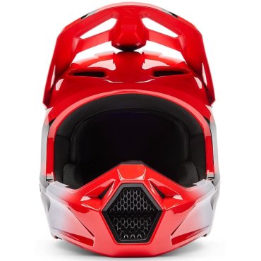 Шолом FOX V1 Helmet - SHIELD [Flo Red]