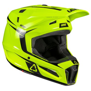 Шолом LEATT Moto 3.5 JR Helmet + Goggle [Neon Yellow]