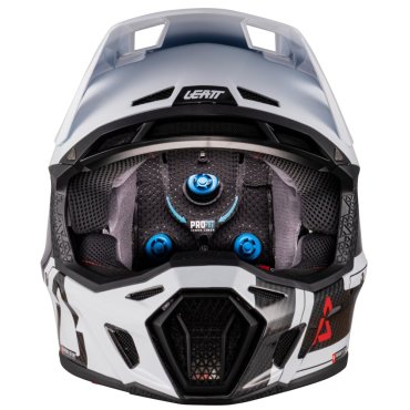 Шолом LEATT Moto 9.5 Helmet + Goggle [White]