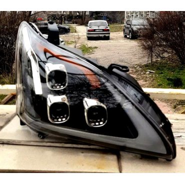 Lexus RX350 2003+ оптика передняя Full LED черная RP