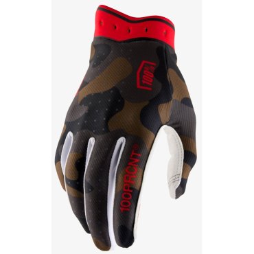 Перчатки 100% iTRACK Glove [Camo]