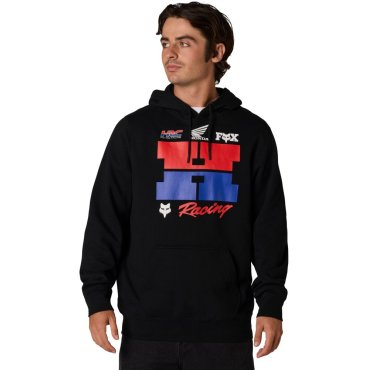 Толстовка FOX Hoodie - HONDA® [Black]