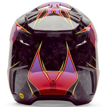 Шолом FOX V3 RS Helmet - CANVAS [Red]